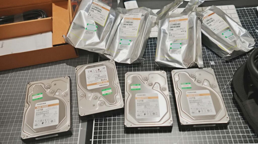 강남 인테리어 사무실 시놀로지 NAS 설치, 40TB 파일서버와 사내 파일공유
